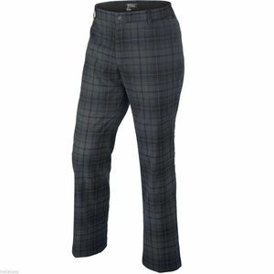 Nike Golf Men's Plaid Tartan Trouser Pants 34 x 32